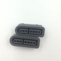 【2023NEW】2PCS Replacement Grey For SFC Console 90 180 Degree Female 7 Pin Connector Socket for SNES Controller. 