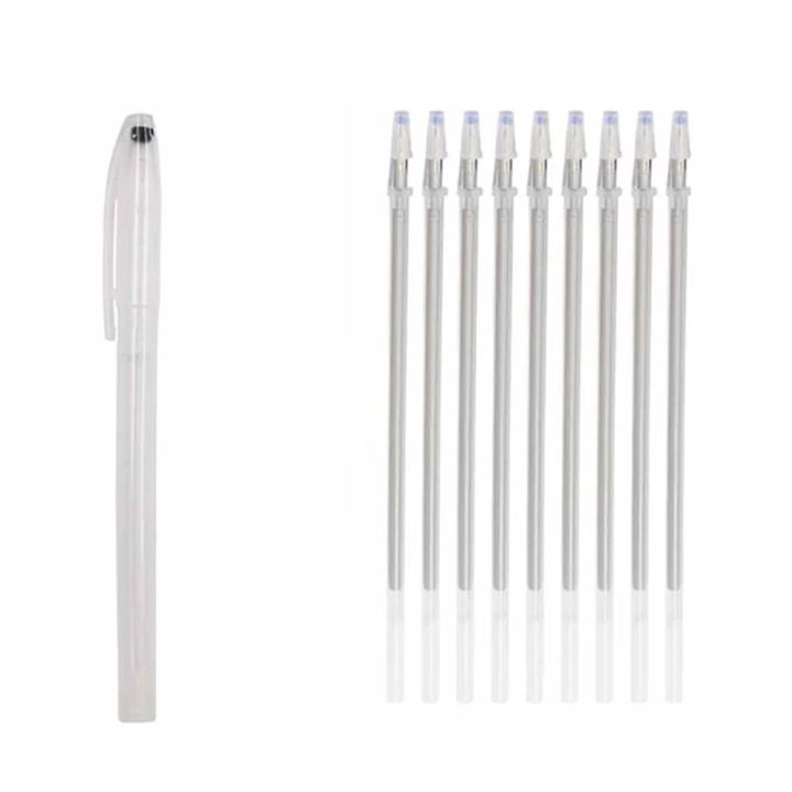 Temperature Disappearing Pen Heat Erasable Fabric Marker Clean and Clear Ink Ideal for Embroidery and Handicrafts