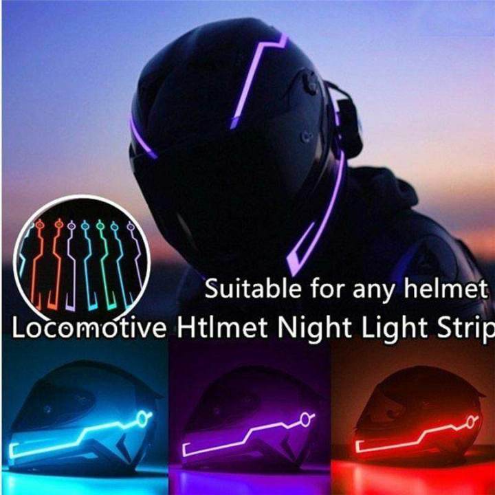 Happybuyner%20Bike%20Helmet%20LIght%20Outdoor%20Fashion%20LED%20Lights%20Motorcycle%20Helmet%20Kit%20Night%20Riding%20Signal%20Flashing%20Stripe%20Bar%20-%20Image%202