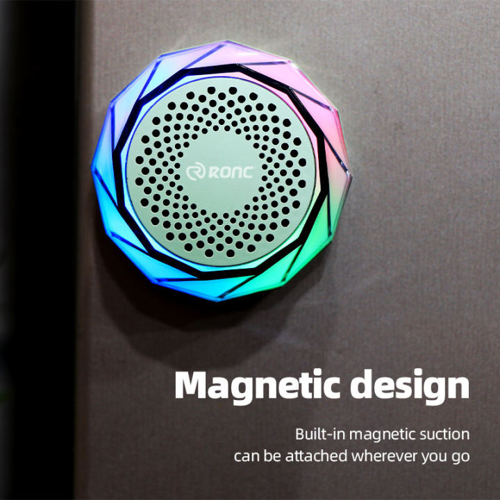 P15%20LED%20Wireless%20Bluetooth%20Speaker%20with%20Magnetic%20Phone%20Holder%20and%20RGB%20Colorful%20Light%20-%20Image%206