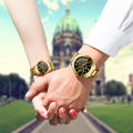 New CHENXI Luxury Golden Dial Mens Watches Fashion Quartz Watch Men Stainless Steel Waterproof Business Clock Man Wrist Watches. 