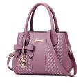 【 Xiaoyu Luggage 】 Foreign trade women's handbag, handbag, elegant and tren, European and Ameran fashion middle-aged mom bag.