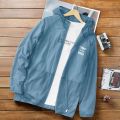 Sun Protection Clothing Men's Summer Ice Silk Breathable Light Cool Feeling Loose Trendy Casual Sun-Protective Clothing Men's Thin Coat.