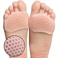 2pcs Breathable Sofe Forefoot Pads Foot Pain Relief Silicone Ball of Foot Cushion Insoles Prevent Foot. 