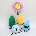 New Battle for Dream Island Plush Toy BFDI Stuffed Animal Soft Doll Plushie Figure Plant Number Letter Fries Kids Birthday Gifts.