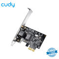 Cudy PE10 Gigabit PCI Express Network Adapter - Super Fast 10/100/1000Mbps - Wake on LAN - Compatible with Windows, Linux, macOS.