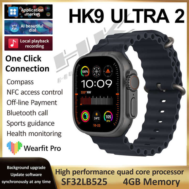 HK9%20ultra%202%20Gang%20Leader%20Qiao%206th%20generation%20AI%20exquisite%20dial%20recording%20smartwatch%203gen%20smart%20watch%20-%20Image%208