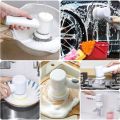 Electric Spin Scrubber, Electric Cleaning Brush 5-in-1 Handheld Kitchen Cleaner Cordless Spin Scrubber, Power Scrubber Bathroom.