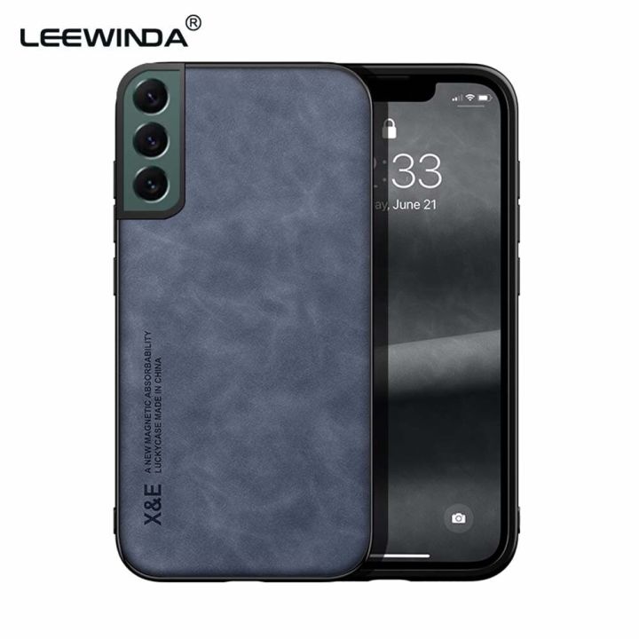 xprmy%20for%20Samsung%20Galaxy%20S30%20Ultra/S21%20Ultra%20Phone%20Case%20Luxury%20Leather%20Skin%20Sensing%20TPU%20Wrap%20Back%20Cover%20-%20Image%204