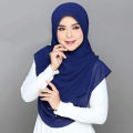Hijabi Queen 2-Face Instant Ready Hijab For Women -  Hijab Collection - Hijab Collection - Hijab. 