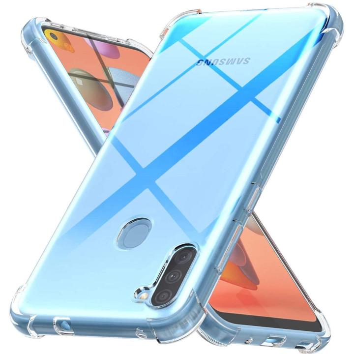 Samsung Galaxy M11 Back Cover Transparent Samsung Galaxy