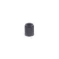 【Xiaofeng】New 100pc/lot Black Platic Dut bike car wheel tyre air valve cap. 