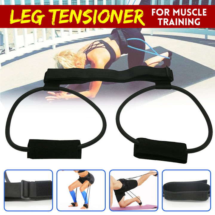 Enrich your life Adjustable Exercise Fitness Resistance Band Rope Latex Elastic Gym Yoga Pilates