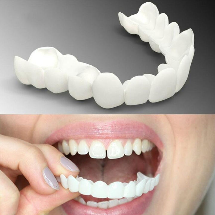 Denture%20Teeth%20Whitening%20Snap%20Bottom%20False%20Teeth%20Cover%20Veneers%20Tooth%20Cover%20White%20Fit%20Snap%20On%20Silicone%20Beauty%20Cosmetic%20Teeth%20FeeoiF%20-%20Image%205