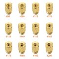 12Pcs Motorcycle Carburetor Main Jet Carburettor Main Nozzle Gauge Nozzle for Mikuni VM TM Carb 90- 200. 