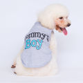Pet Clothes, Mom's Son Teddy Dog Vest Spring/Summer. 