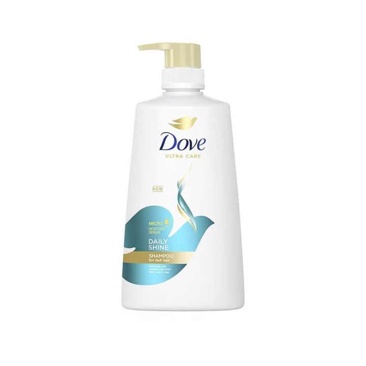 680 ml Dove daily shine Hair care shampoo International Thailand product used for male/ female