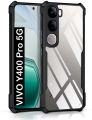 Vivo Y400 Pro 5G Xundd Protective Airbag Bumper Transparent Back Side Clear Phone Case.