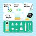 Nasal Aspirator , Automatic Nose Cleaner with Music and Light Soothing Function. 