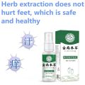 Yunnan herbal foot odor and perspiration spray which can remove beriberi remove skin and stop perspiration is a foot care liquid. 