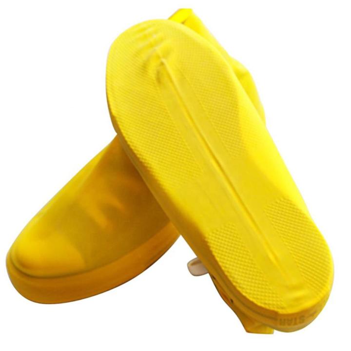 Shoes Cover Rain Shoes Cover Wear-resistant Non-slip Waterproof Shoes Cover for Adult Children Latex Shoe Cover
