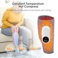 1 Pair Electric Leg Air Compression Massager Heating Massage Device Calf Muscle Pain Relief Pressotherapy Relaxing Treatment.