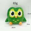 30cm Cute Owl Plush Toy Anime Duolingo Owl Plush Owl Duolingo Stuffed Plushie Dolls Green Duo Plushie of Gift for Kids. 