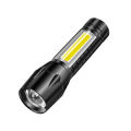 Telescopic Zoom Flashlight - Rechargeable LED Mini Torch Lights for Bright and Versatile Illumination Anywhere You Go - Convenient and Long-lasting. 