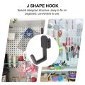 【Best value for money】 20Pcs High-quality HIPS Shelf Peg Hook Storage Tool Detachable Pegboard Holders Waterproof Hole Board Hook Workbench. 