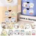 60/120Pcs kawaii chiikawa Sticker Cartoon Cute Stickers DIY Phone Case Computer Waterproof Decoration Sticker Kids Toys Gift. 