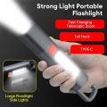 Super Bright COB Side Lights LED XPE Mini Portable Torch Zoomable Waterproof Outdoor Fishing Hunting Camping Flashlight_D Shop.