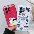 Hello Kitty kuromi my melody Case For Redmi Note 12 4G Back Cover Soft TPU Shell Anime Cartoon Cute Fundas For Redmi Note12 Capa. 