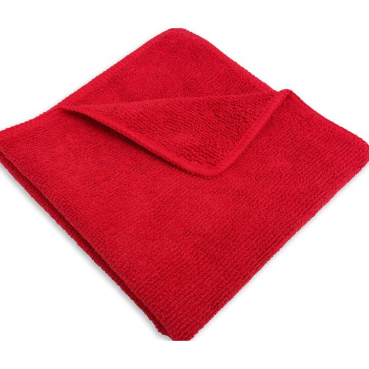 Microfiber Cleaning and Washing Towel - Red