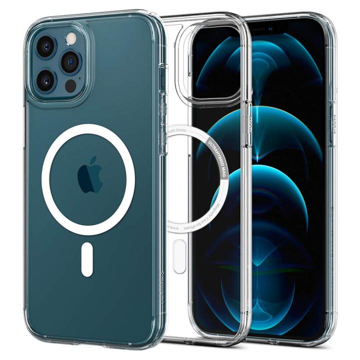 Spigen%20Ultra%20Hybrid%20Mag%20Back%20Cover%20Case%20for%20iPhone%2013%20Pro%20%20AND%20%20iPhone%2013%20(TPU%20+%20Poly%20Carbonate%20%7C%20White)%20iPhone%2013%20Pro%20Max%20-%20Image%208