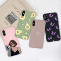 For iPhone X XR XS Max Case Fashion Cartoon Cute Girl Daisy Flower Cute Black Soft Phone Back Cover For iPhoneX Xr Xs Funda Capa Mascaraara. 