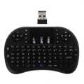 Mini Keyboard With Touchpad Mouse - A Backlit Keyboard - 3 Colour Switchable RGB Keyboard Handheld Portable Wireless Keyboard 2.4 GHz.