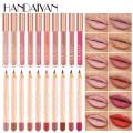 2pcs Matte Lip Liner Lip Glaze Set Lasting Color Lip Gloss High Pigment Lip Tinted Red Durable Non-stick Cup Lipstick Waterproof FeeoiF. 