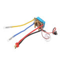 RC Boat ESC, Integrated Design 2 Way 3 Operation Modes Brushed ESC for General Ship Model. 