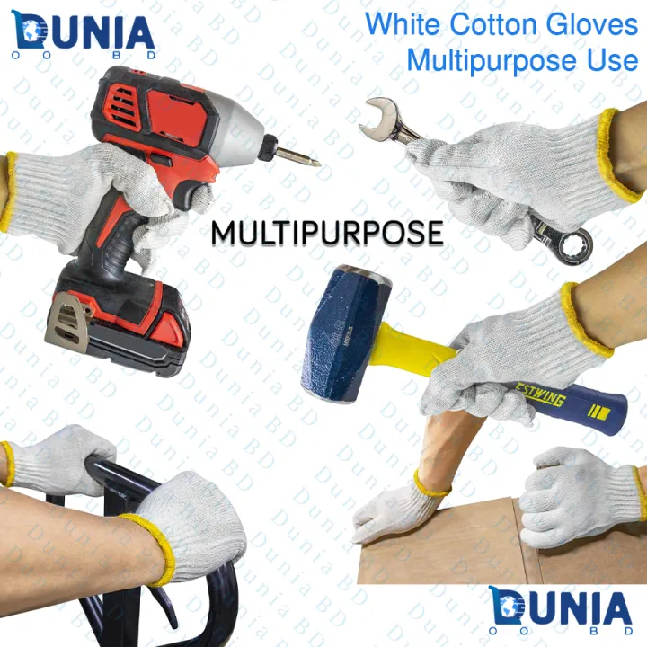 White%20Cotton%20Gloves%20Safety%20Knit%20Gloves%20Heavy%20Duty%20Glove%20Liner%20for%20Construction%20Work%20Handling%20Fishing%20Gardening%20Cutting%20Food%20Service%20Men%20Women%20Working%20Hands%20-%20Image%203