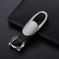 (New)JOBON ZB-167A Horseshoe Car Keychain Men Metal Waist Hanging Keychain.
