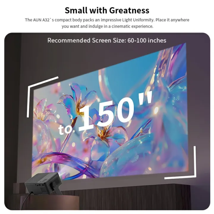 AUN%20Android%20Projector%20A32%20Pro%20Portable%20Home%20Cinema%20LED%20Video%20Projector%20MINI%20Theater%20WIFI%20-%20Image%204