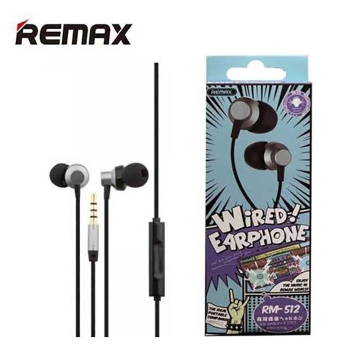 Remax RM-512 Earphone | Daraz.com.bd