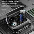 Tinzzi M41 TWS Bluetooth 5.3 Earbuds True Wireless Earphones with Charging Case Waterproof Stereo Headphones with Mic Touch Control in-Ear Headset for Sports,Business.