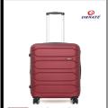 Ornate Hard Trolley Luggage Maroon.