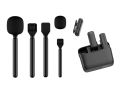 Ulanzi J12 Handheld Wireless Microphone Interview Stick Street Interview Wireless Collar Clip Microphone Handheld Stick with Ulanzi J12 Microphone combo pack.