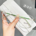 New Anti-Blue Light Glasses Men and Women Korean Fashion Xiaohongshu Plain Glasses Frame Glasses for Students Myopia Frame. 