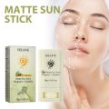 Portable SPF 50 Matte Bar Blocker Face Sunscreen Cream Moisturizing Refreshing Matte Sun Stick Whitening Skin Sunblock Lotion. 