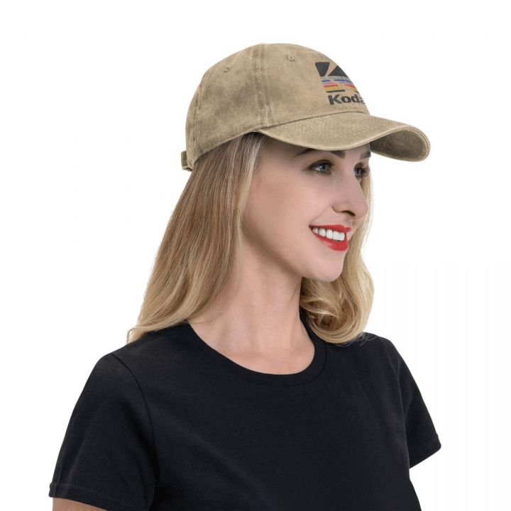 2022%20New%20Vintage%20Wash%20Kodak%20Photography%20Logo%20Baseball%20Caps%20Dad%20Spring%20Autumn%20Adjustable%20Sun%20Hat%20Casquette%20-%20Image%206