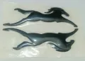 2PS TVS Apache Horse Side Badge Logo/Decal Model Emblem 3D Adhesive Both Side of Petrol Tank Monogram Sticker for Bikes.