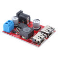 Buck Converter Module, Solar Voltage Regulator Controller Constant Current Synchronous Rectification DC6V-30V To 5V for Digital Products. 